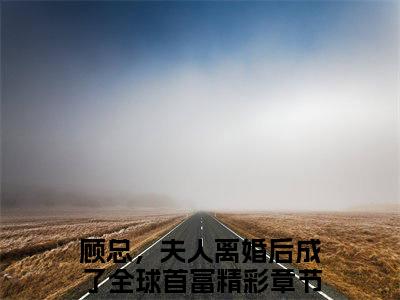 温楠全文免费阅读无弹窗大结局_顾总，夫人离婚后成了全球首富最新章节列表_笔趣阁