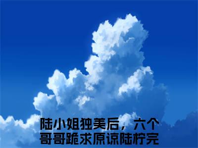 陆柠小说在线阅读陆小姐独美后，六个哥哥跪求原谅无广告小说免费在线阅读