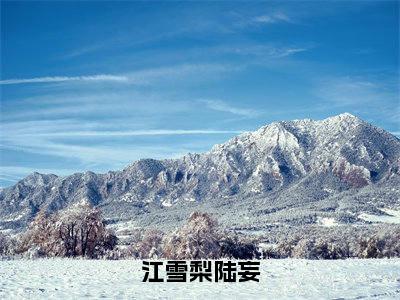 江雪梨陆妄（江雪梨陆妄全文在线阅读）-江雪梨陆妄(江雪梨陆妄)免费阅读