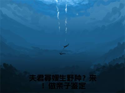 夫君寡嫂生野种？来！做亲子鉴定全文免费在线阅读_（夫君寡嫂生野种？来！做亲子鉴定免费阅读无弹窗）赵桓禹沈锦书全文免费完结版阅读（夫君寡嫂生野种？来！做亲子鉴定）